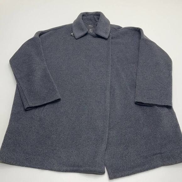 FOREVER 21 Womens Small Gray Wool Blend Coat - Picture 1 of 3